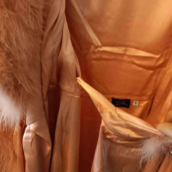 Intimate Dressing Gown Peach Pink, S, NWOT - Picture 4 of 10